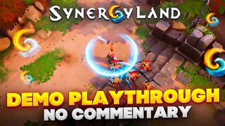 Synergy Land Demo full playthrough gameplay - no commentary - new Action rpg