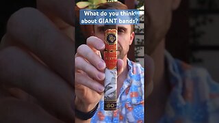 What do you think about GIANT bands? #cigar #cigars #luxury