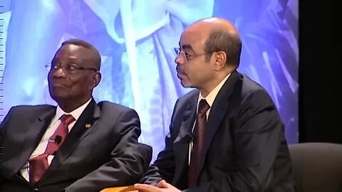 Abebe Gellaw confronted Prime Minister Meles Zenawi at Food Security Summit of The G8, May 2012