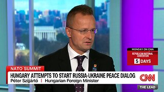 Hungary´s FM Szijjártó at CNN: Western weapons do not help Ukraine, diplomacy does