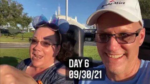 Walt Disney World Trip Day 6 Sept 30, 2021