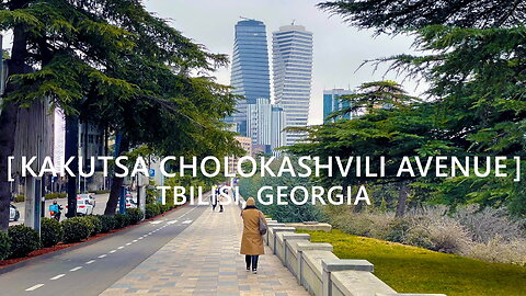 Tbilisi Walks: Kakutsa Cholokashvili Avenue