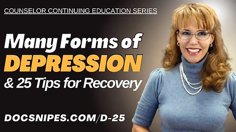 What are the Different Types of Depression and Tips for Recovery | Counselor Continuing Education