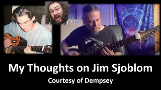 My Thoughts on Jim Sjoblom (Courtesy of Dempsey) [With a Blooper]