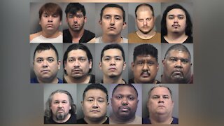 Undercover operation leads to 14 arrests of alleged child sex predators in Las Vegas valley
