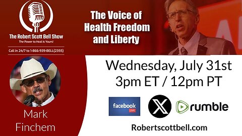 American Civics Decline, Mark Finchem, Tina Peters' Case, 2020 Election, Hippozaeninum, CDC Under Fire, Chocolate warning - The RSB Show 7-31-24