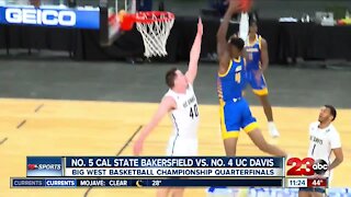 23ABC Sports: CSUB Men's Basketball comeback in Big West quarterfinals falls short