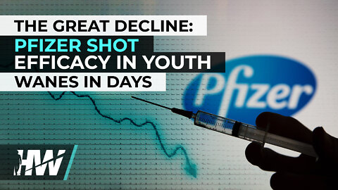 THE GREAT DECLINE: PFIZER SHOT EFFICACY IN YOUTH WANES IN DAYS