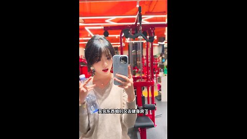 Workout At The Gym 🏋️ Chinese Girl Daily Life Vlog | Vlog 188 👋 #gym #vlog