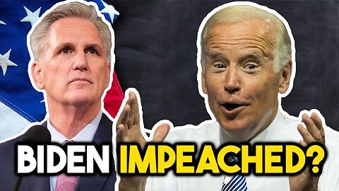 Kevin McCarthy FINALLY Announces Joe Biden Impeachment Inquiry