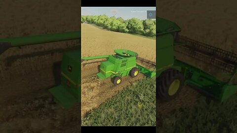 Grain Harvest FS22 #shorts