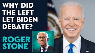 Roger Stone: Why the Left Let Biden Debate Trump | July 9 2024