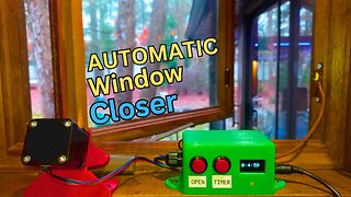 I built an automatic window closer