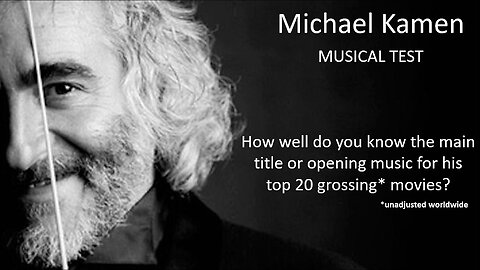 Michael Kamen Music Test: Film Composer