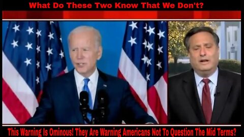 Biden's Chief Of Staff Threatens Americans About Questioning The Up And Coming Election?