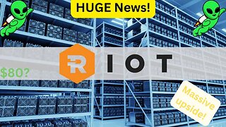 RIOT Platforms ($RIOT) is ready to go PARABOLIC after recent news!