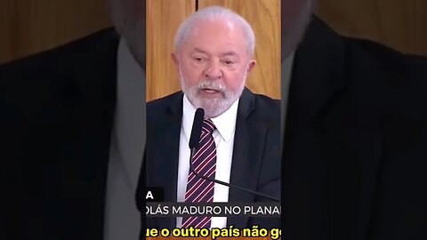 Lula diz que Venezuela é vítima de narrativas e preconceito.