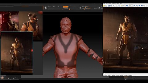 MORTAL KOMBAT TRILOGY REMASTERED... W.I.P SCORPION NEW MK 1