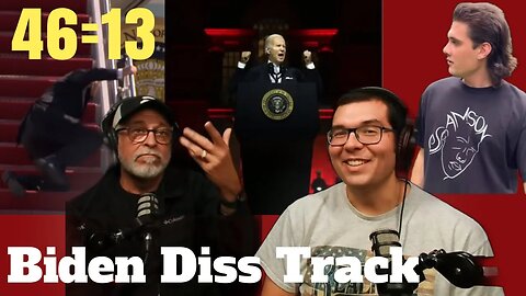 BIDEN DISS TRACK Samson 46=13 ALL FACTS!! Veteran & Freethinker Reaction and Review