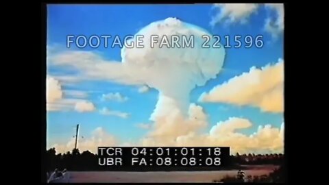 Never seen before CGI footage from the 1960s of ICBM explosion.