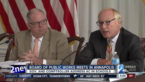 Board of Public Works discuss school closures due to lack of A/C