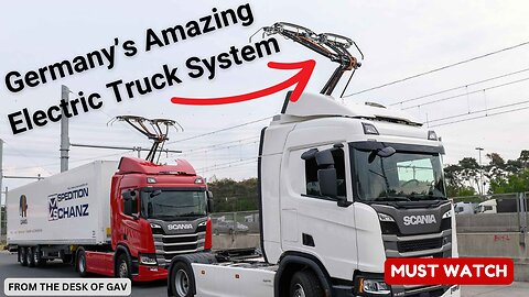 From Concept to Reality: Germany's Revolutionary Electric Truck System