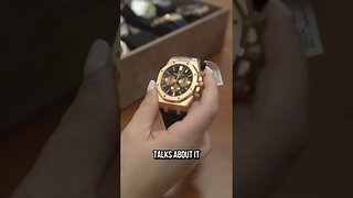 Client Buys a Rolex Watch