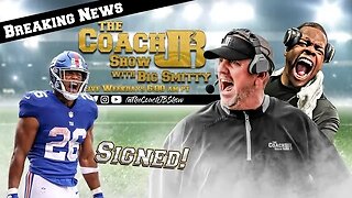 BREAKING NEWS: | SAQUON BARKLEY SIGNS | THE COACH JB SHOW WITH BIG SMITTY