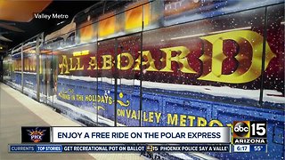 Ride the FREE Polar Express in the Valley
