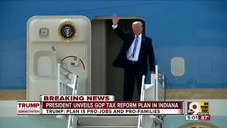 Trump tries to score a tax cut win in Indiana