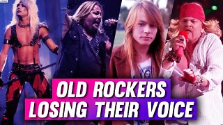 Old Rockers Losing Their Voice - WTF Happened to Axl, Bon Jovi & Vince Neil?