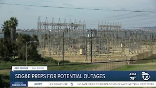 SDG&E preps for potential outages