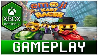 Emoji Kart Racer | Xbox Series X Gameplay | First Look