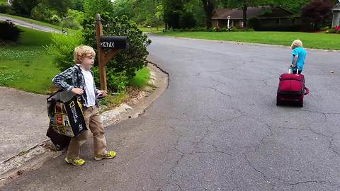 Two Boys Leave Home To Become Ninjas