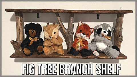 Fig Tree Branch Shelf | FINAL NURSERY REVEAL