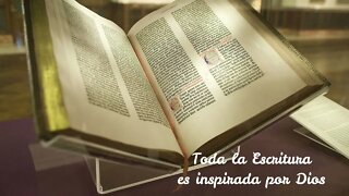 Toda la Escritura es inspirada por Dios