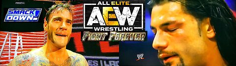 AEW Fight Forever : CM PUNK VS. Roman Reigns, SmackDown! 👊🏻✖🏆❌❌🆚🛡🐺🌌 (PS5🎮)