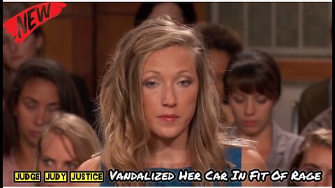 Woman Says Ex-Con Ex Vandalized Her Car In Fit Of Rage | Judge Judy Justice