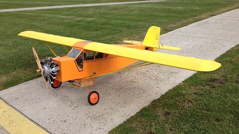 Robin Hood RC Plane with Parachute Drop