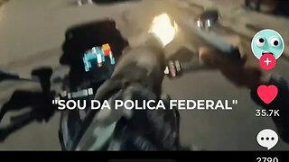 POLICIAL FEDERAL FAZENDO UBER