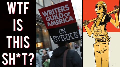Hollywood writers work HARDER than men on Oil Rigs! W0KE Media wants Americans to care about strike!