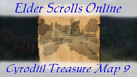 Cyrodiil Treasure Map 9 ix [Elder Scrolls Online ESO]