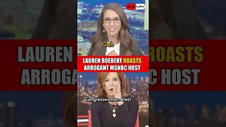 Lauren Boebert ROASTS Arrogant MSNBC Host 🔥🔥 #shorts #maga #memes