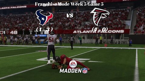 Madden 24| Franchise Mode | Week 5 Game 5 | vs Houston Texans | PS5 Gameplay| #nfl #madden24