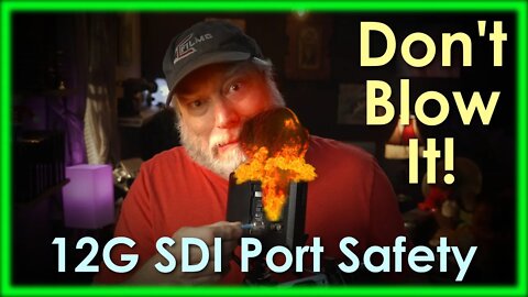 Proper Procedure For Plugging In 12G SDI Connections For RED Arri Sony Blackmagic And More!