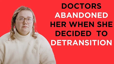 Detransitioner Prisha Mosley gives DEVASTATING testimony, ABANDONED by doctors after detransition