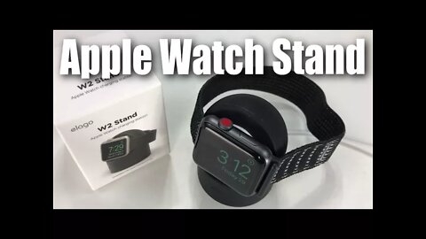 elago W2 Silicone Apple Watch Charging Stand Review