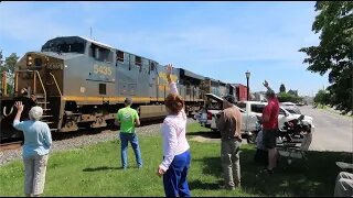 CSX Q367/Q205 Manifest Mixed Freight Train with Autoracks From Berea, Ohio June 5, 2021