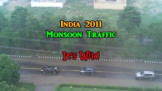 India 2011 Monsoon Traffic