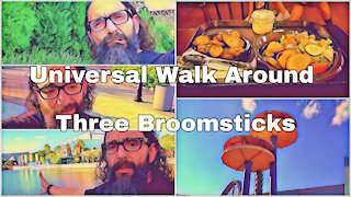 Universal Walk Around | Three Broomsticks
